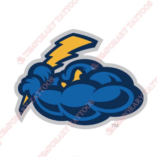 Trenton Thunder Customize Temporary Tattoos Stickers NO.7872