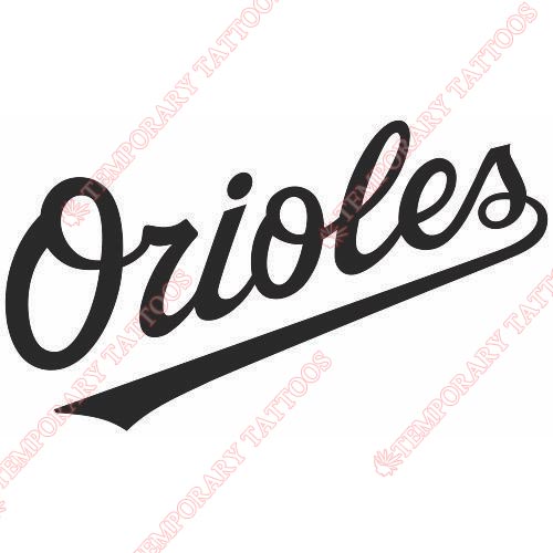 baltimore orioles temp tattoos