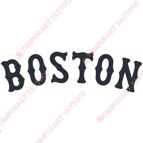 Boston Red Sox Temp Tattoos : Customize Temporary Tattoos,Kids