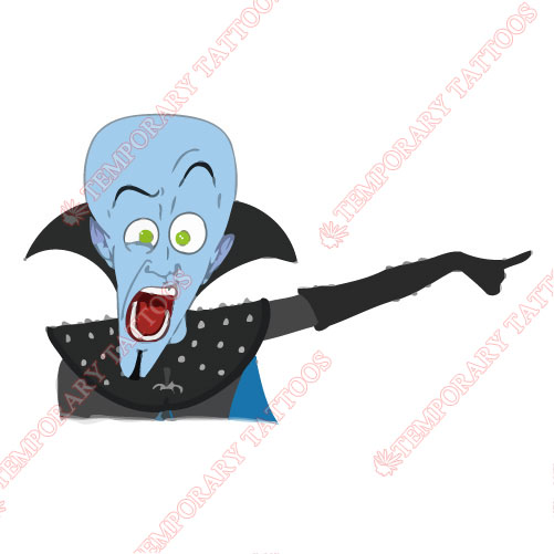 Megamind Customize Temporary Tattoos Stickers NO.3389