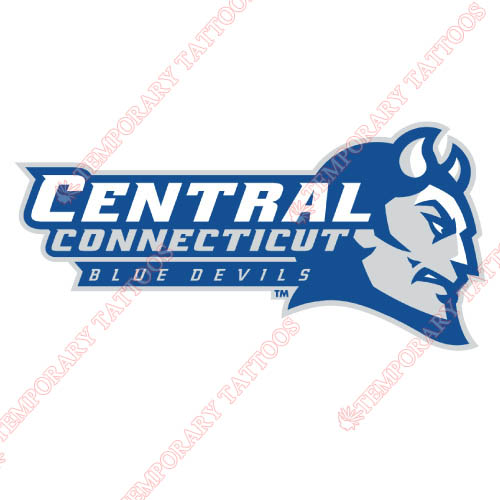 CCSU Blue Devils Customize Temporary Tattoos Stickers NO.4094