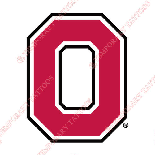 Ohio State Buckeyes Customize Temporary Tattoos Stickers NO.5754