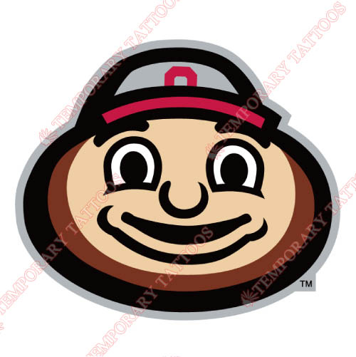 Ohio State Buckeyes Customize Temporary Tattoos Stickers NO.5758
