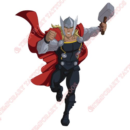 Thor Customize Temporary Tattoos Stickers NO.335